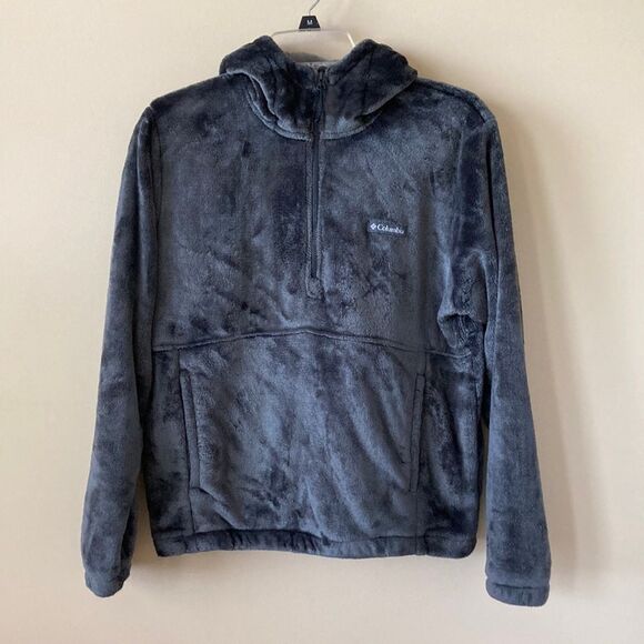 Columbia Fireside Fleece Hoodie Size Medium - Picture 2 of 13